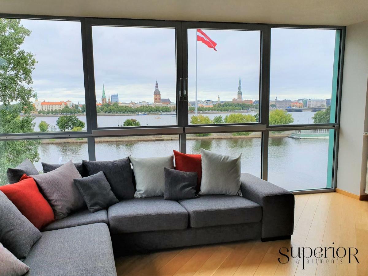 Winwinstay Superior Apartment By River Daugava Riga Esterno foto
